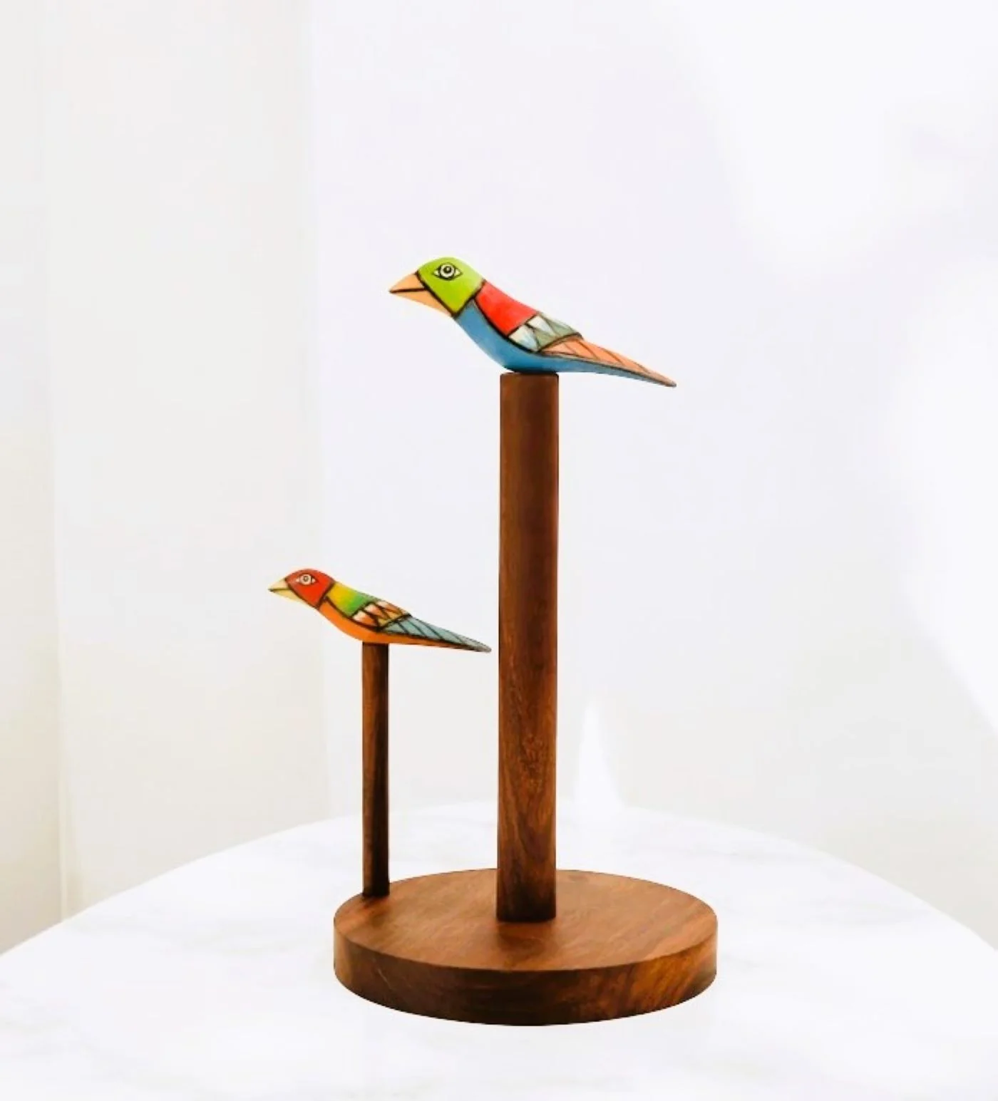 Handcrafted Wooden Kitchen Napkin Holder - Image 2