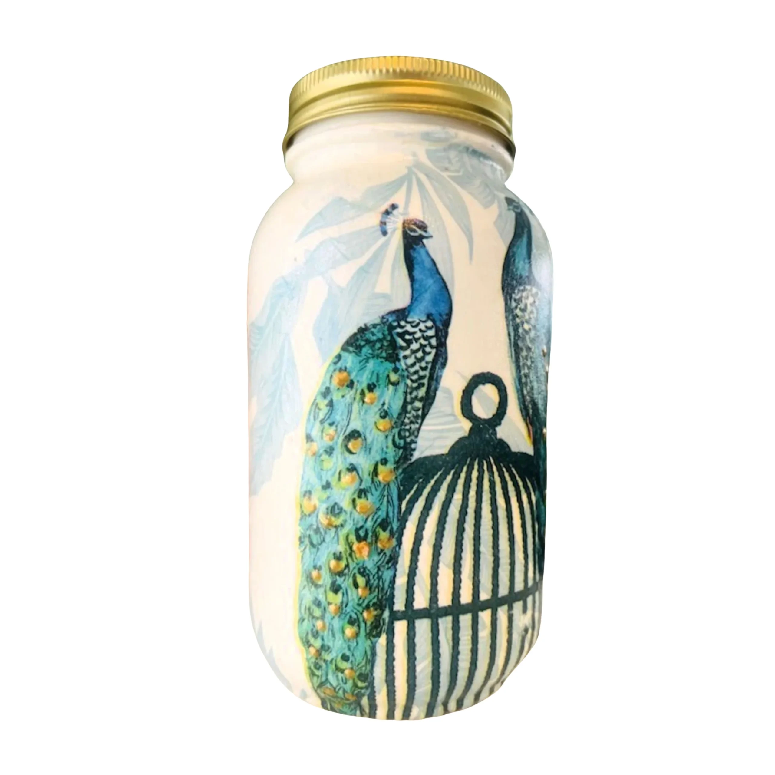 Personalized 32 Oz Mason Jar with Lid – Handcrafted Kitchen Storage Jar - Image 3