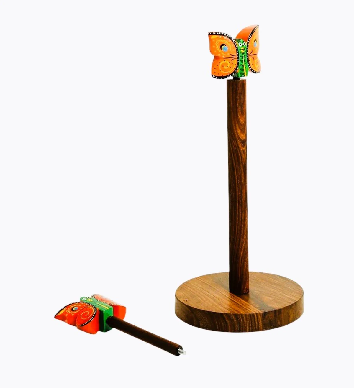 Handcrafted Wooden Kitchen Napkin Holder - Image 3