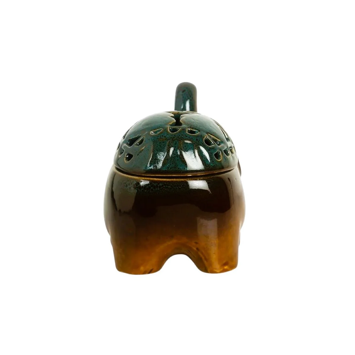 Mini Ceramic Elephant Tea Light Holder - Image 4