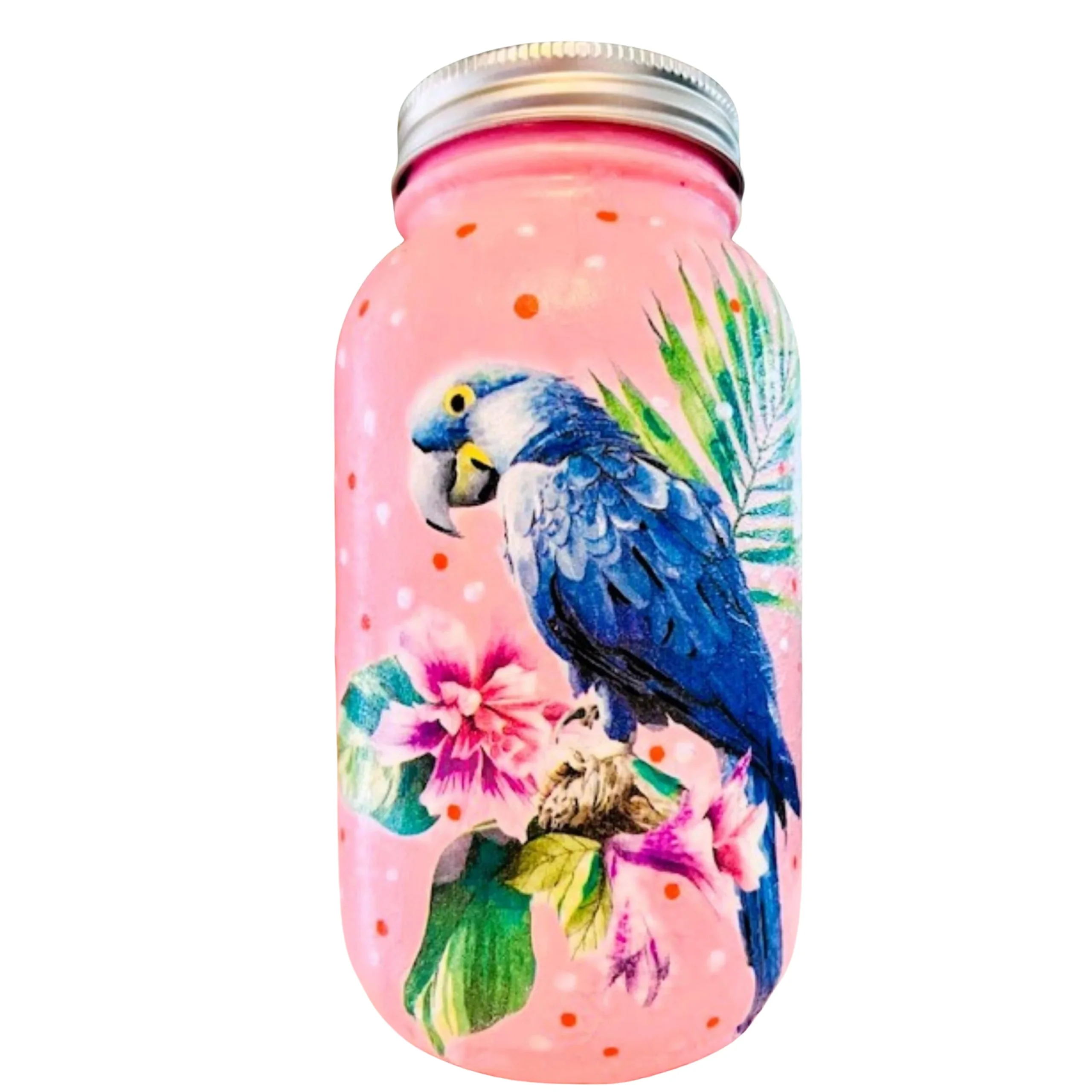 Rustic 32 Oz Mason Jar Centerpiece – Handcrafted Decor for Events & Homes - Image 5