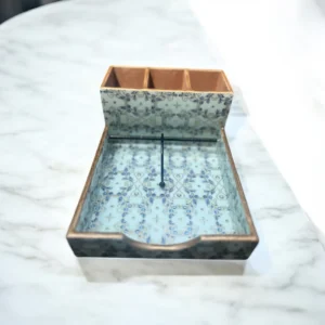 Handcrafted Wooden Cutlery and Napkin Holder