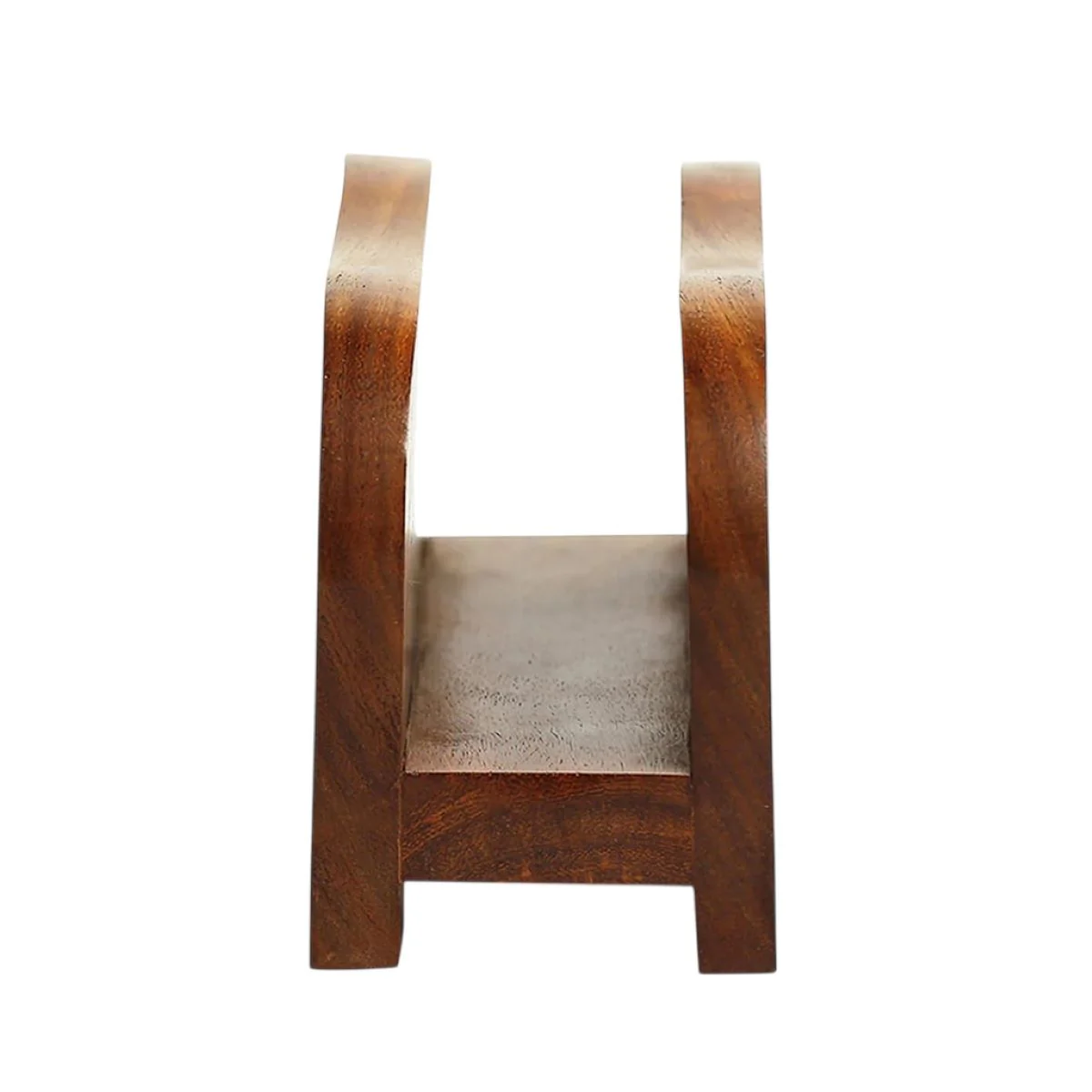 Hand-Carved Elephant Napkin Holder - Image 4