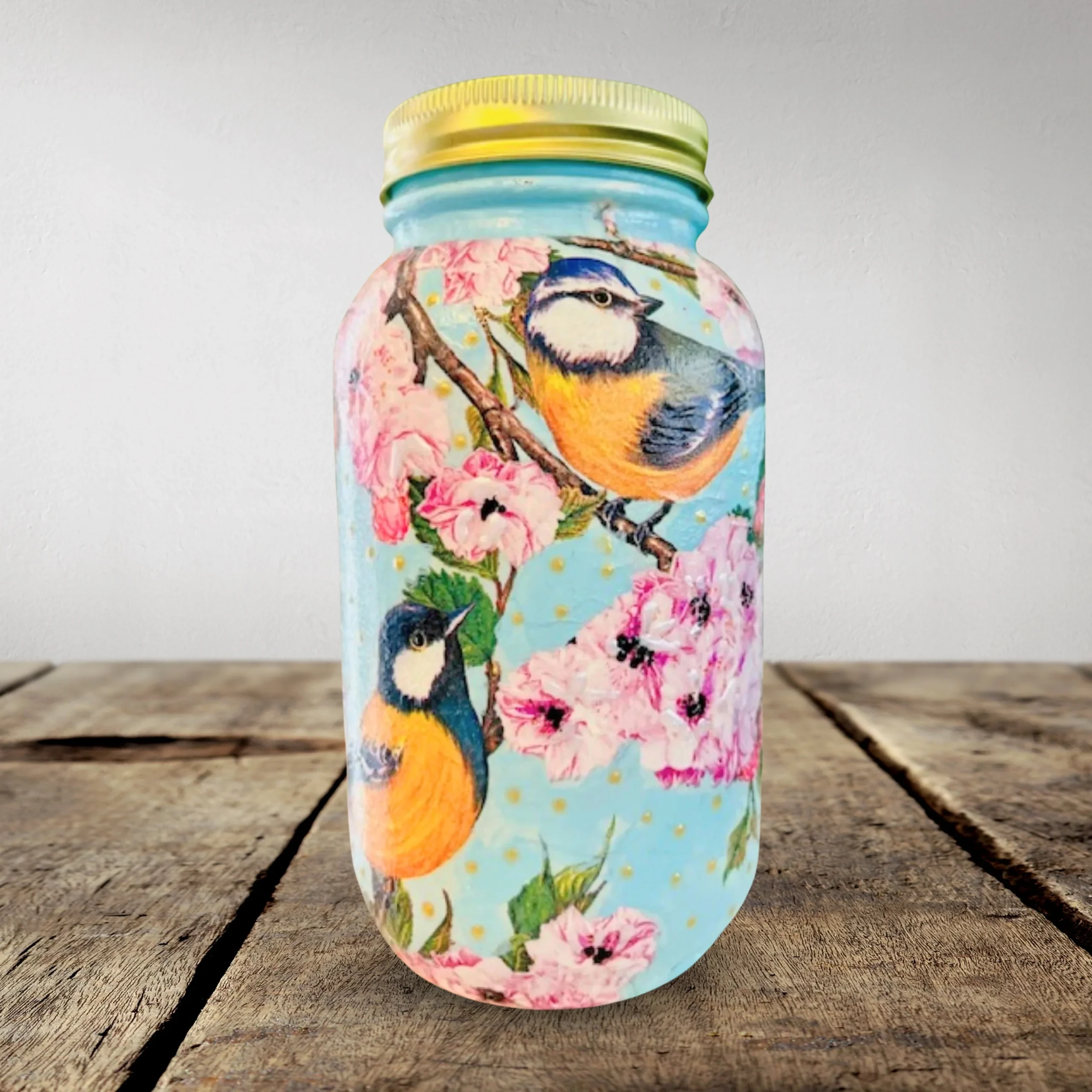 Decorative 32 Oz Mason Jar – Handcrafted Jar for Kitchen & Decor - Image 2