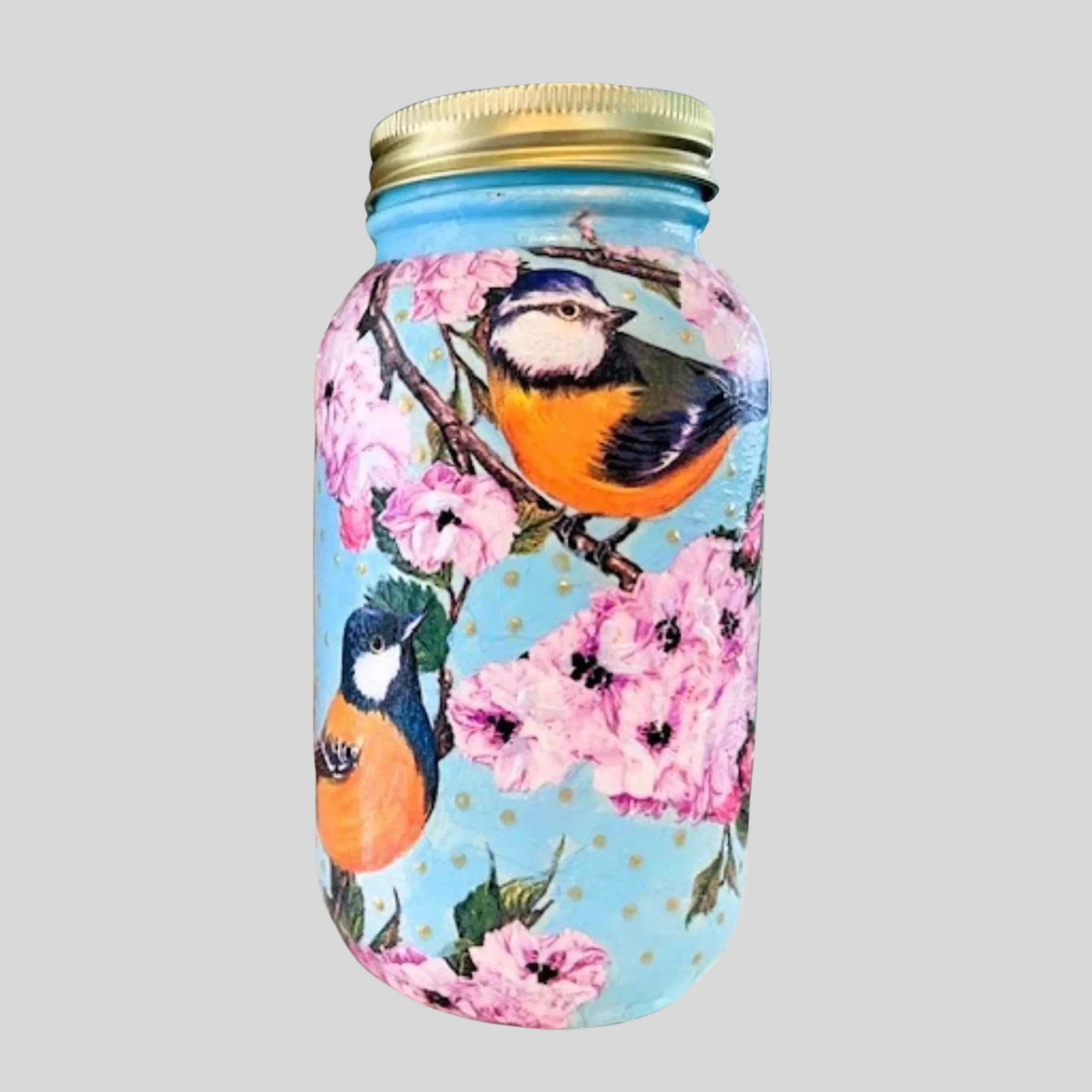 Decorative 32 Oz Mason Jar – Handcrafted Jar for Kitchen & Decor - Image 4