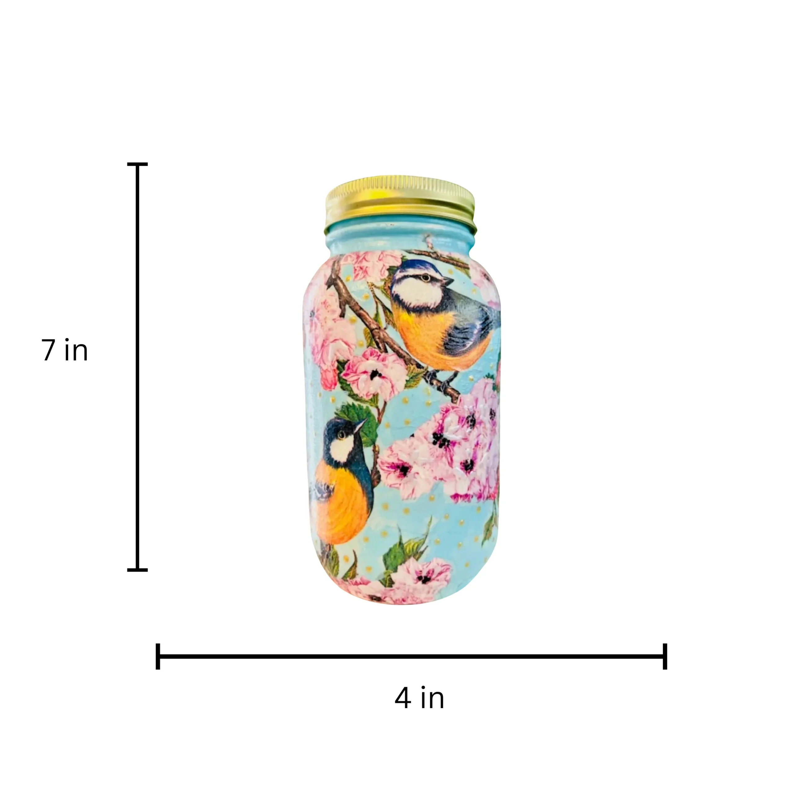 Decorative 32 Oz Mason Jar – Handcrafted Jar for Kitchen & Decor - Image 6